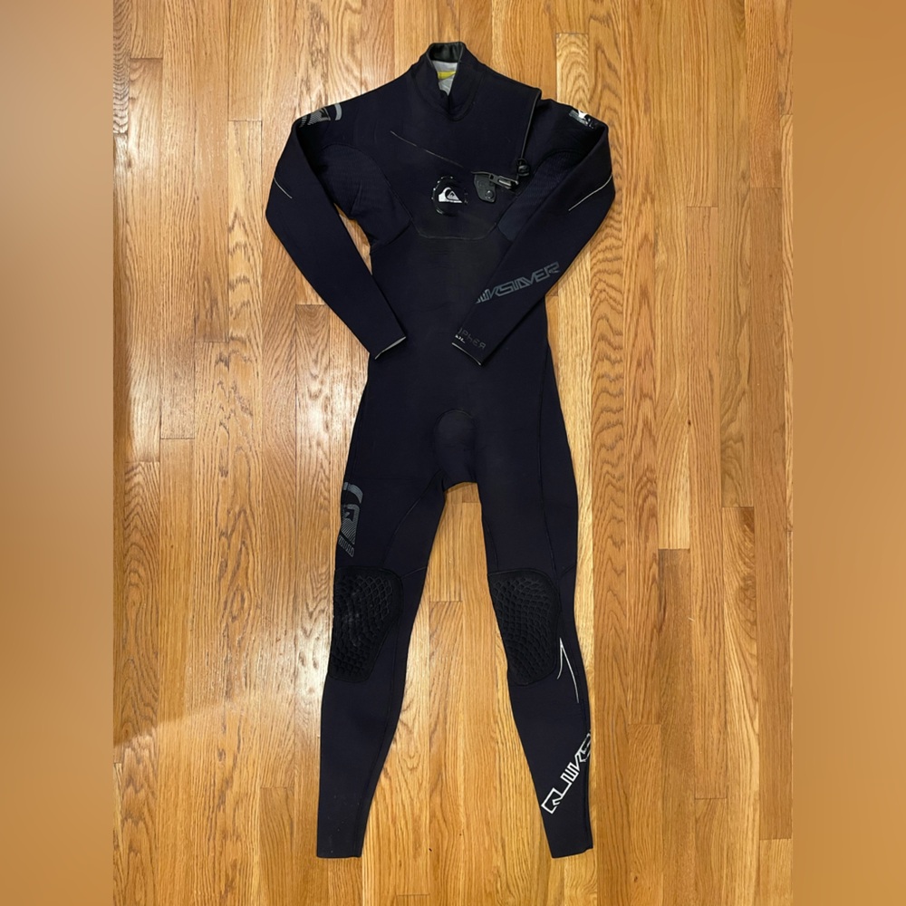 Quiksilver Black Men's Swim Rash Guard